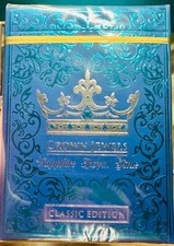 Crown Jewels Sapphire Royal Blue Playing Cards Deck SEALED