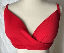 Shade  Shore Bikini Top Red 38D