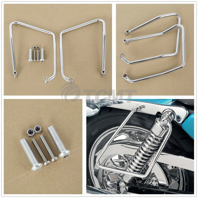 Saddlebag Support Brackets For HarleyDavidson Sportster XL883 XL1200