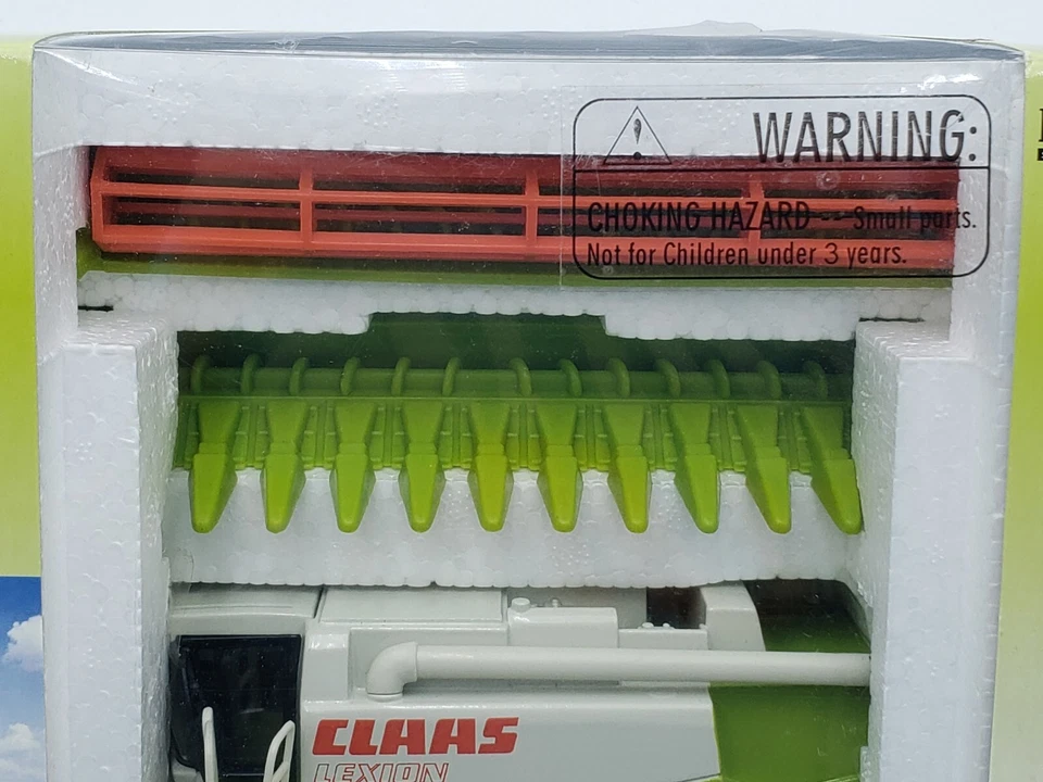 Claas Lexion 460 Combine On Tracks With Corn & Grain Head By Norscot 1/64 Scale - Image 3 of 4