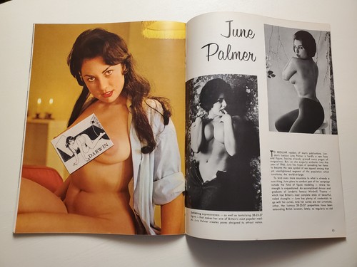 Beau v01n01 June 1966 Vintage Girlie Magazine Cheesecake Risque First Issue - Picture 16 of 17