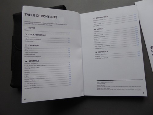 ORIGINALE BMW SERIE 2 GRAN TOURER 2018-2021 F46 MANUALE PROPRIETARI STAMPA MANUALE 2019 - Foto 3 di 4