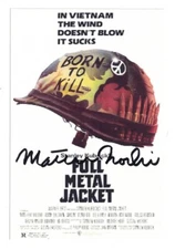 Matthew Modine Signed Autographed 4 x 6 Photo Actor Full Metal Jacket C