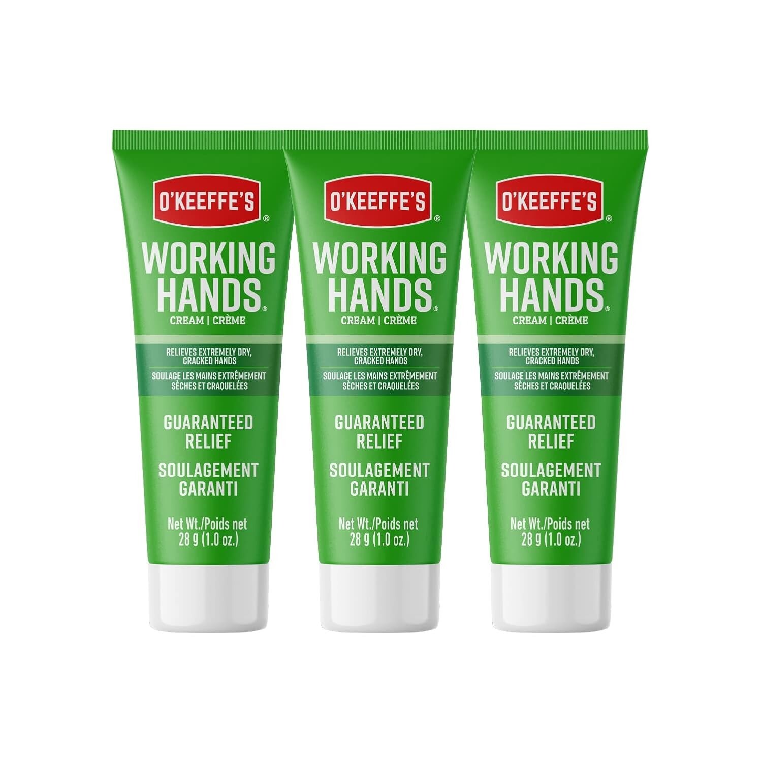 O'Keeffe's Working Hands Hand Cream, Relieves and Repairs Extremely Dry Hands