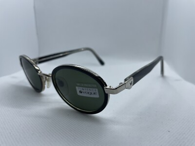 Florence Vogue VO3223-S Sunglasses Black And Silver Italy 49-22-465