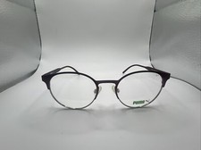 PUMA PU1740 002 53/21 140 red round eyeglass frames GG55