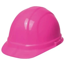 ERB 19989 Omega II Cap Style Hard Hat with Mega Ratchet Flourescent Pink Medium