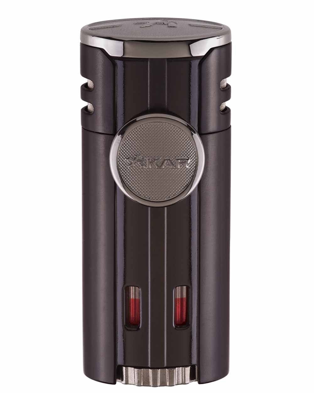 XiKAR 574RD HP4 Quad Flame Cigar Lighter Gift Box Warranty Daytona Red