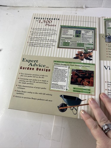 Burpee 3D Garden Designer & Encyclopedia CD-ROM for Windows - Windows 95 - Picture 4 of 12