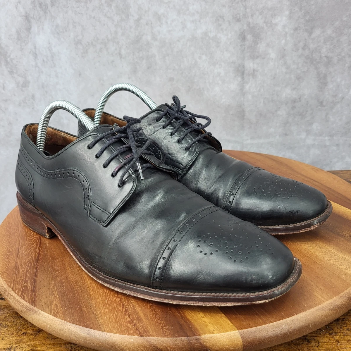 Johnston & murphy everett cap toe oxford clearance