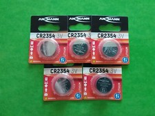 CR2354 Alarm Camera Battery Lithium  3Volt x 5 Single Blister Free Post UB 05/32