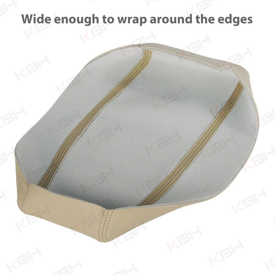 Se adapta a Lincoln Town Car 2006 2007 2008-2011 consola central reposabrazos cubierta pergamino Foto 3 de 4