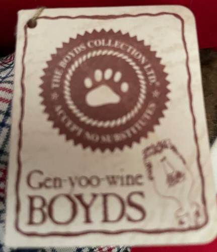 BOYDS BEARS "LUKE P. JODIBEAR" Bear Artisan Series #92000-19 - ¡Difícil de encontrar sin etiquetas! - Imagen 9 de 9