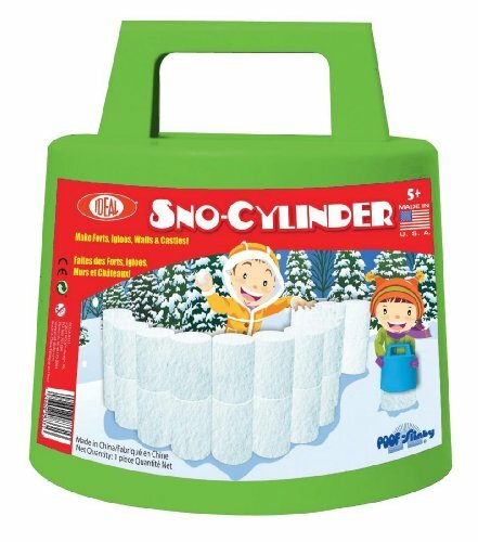 Sno-Cylinder Toy Forts Igloos Walls & Castles SNOW 7 1/2" x 8 1/4" x 8" - Picture 1 of 3
