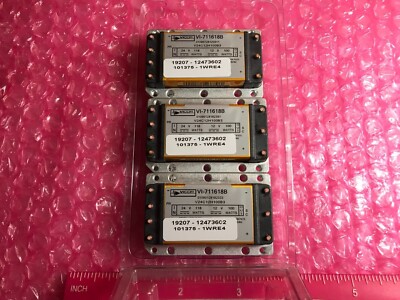 3 pcs - Vicor V24C12H100B3 DC/DC Converter Power Module , In: 24V Out: 12V