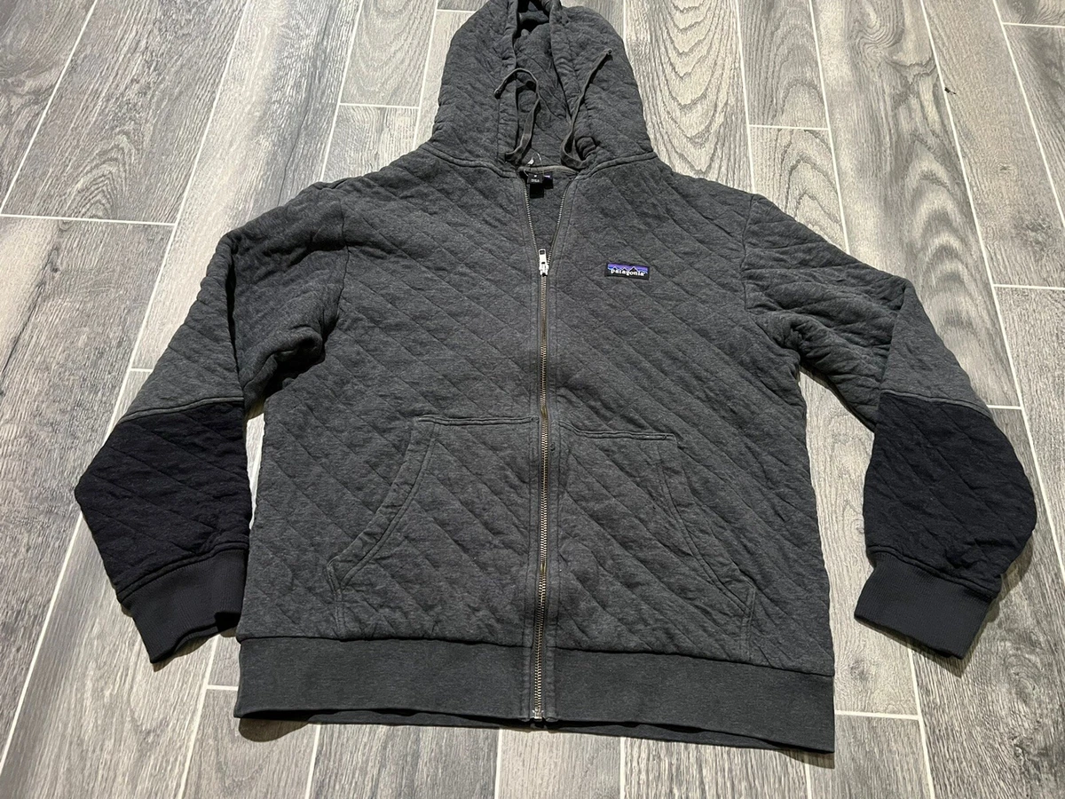 Patagonia organic top cotton quilt hoody