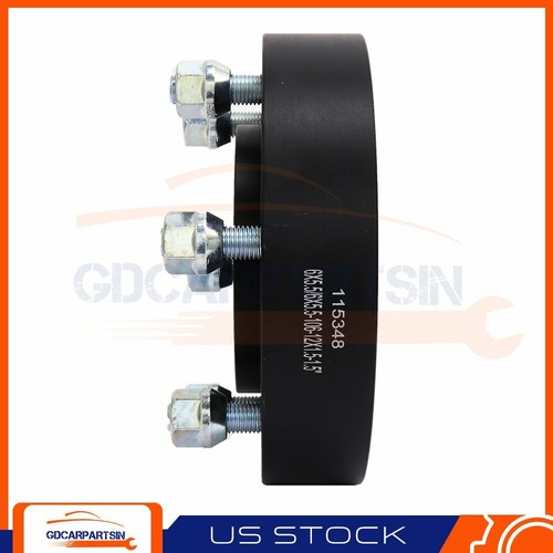 (4) 1.5" Hubcentric Wheel Spacers 6x5.5 Fits Toyota 4Runner Tacoma FJ Cruiser - Picture 6 of 12