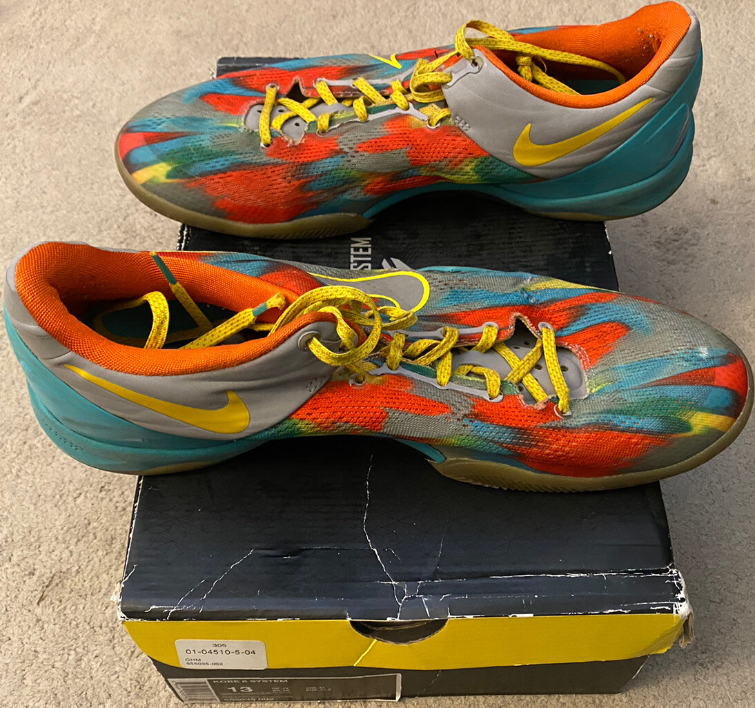 Rare Nike Kobe 8 System Zoom Venice Beach 2013 Size 13 IOB image 5