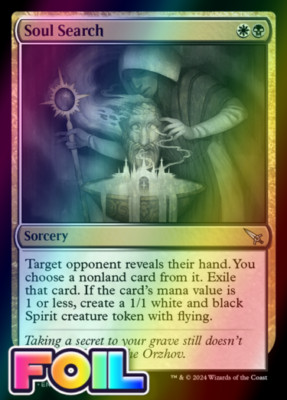 x1 Soul Search MKM MTG 232 FOIL UNCOMMON M/NM 1x