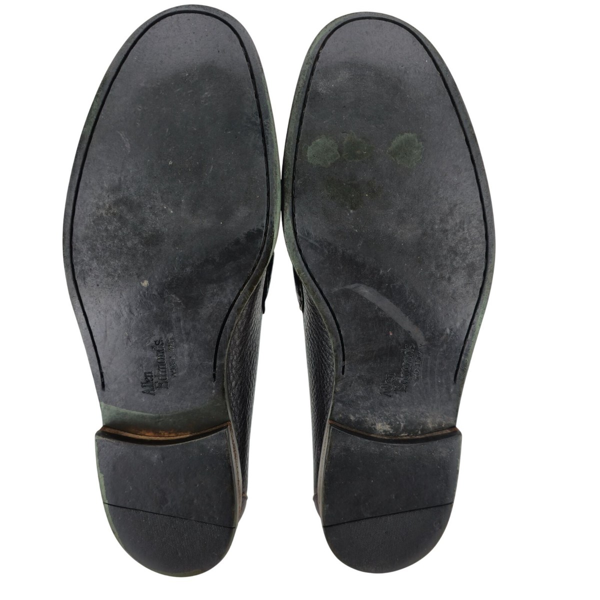Allen Edmonds Firenze Dark Brown Pebble Leather Slip-On Loafers Italy Size 9.5 D Allen Edmonds Firenze Italy Mens 8.5D Dark | Mercari main image 4