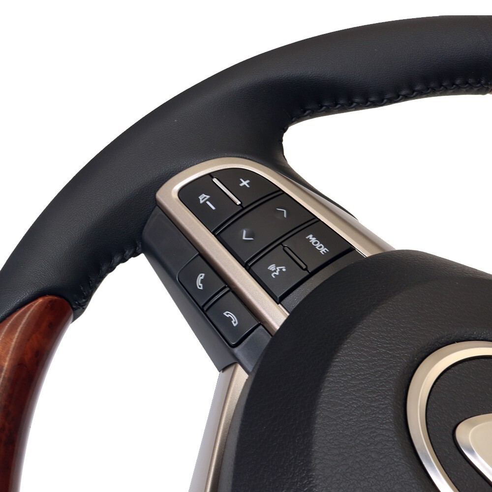 パーツ ALL WOOD Steering Wheel Amazon.com: Classic Wood Steering Wheel 14inch 350mm