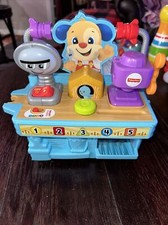 Fisher-Price Laugh And Learn Busy Learning Tool Bench, Tested/Working