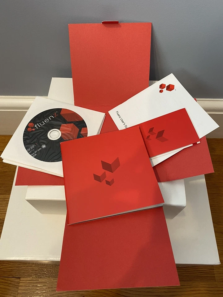 Brand New FLUENZ Language Learning Software Spanish 1 + 2 - Image 4 of 4