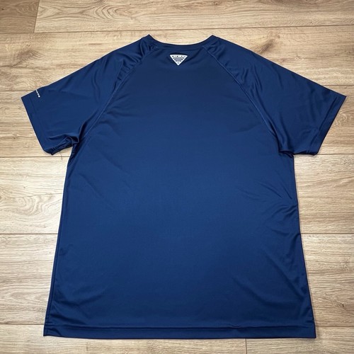 Columbia Herren Omni-Wick Active T-Shirt Large feuchtigkeitsableitend sportlich blau - Bild 2 von 13