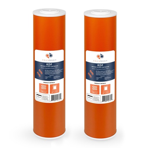 Cartuccia filtro acqua di ricambio 2PK of Big Blue per tutta la casa KDF 20""x4,5