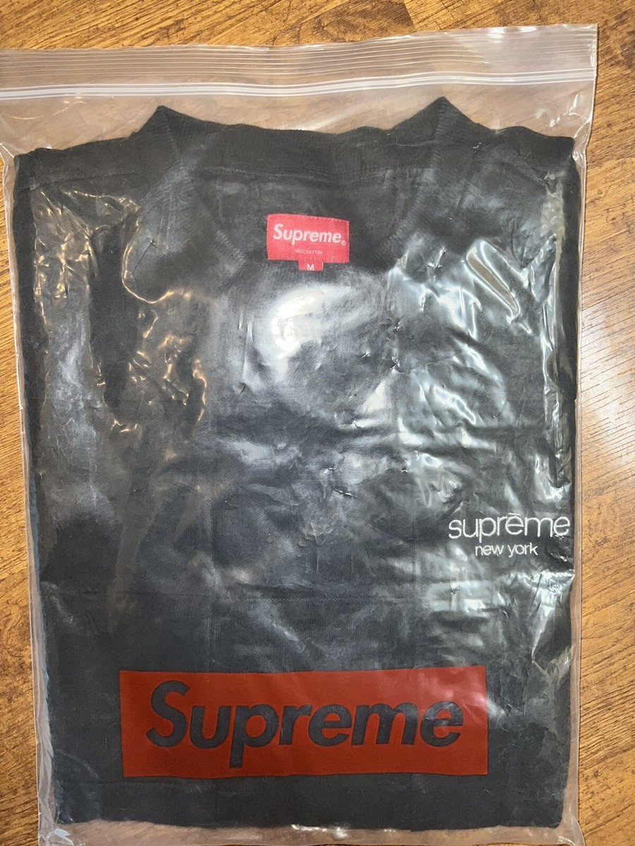 Supreme Patchwork Pique Tee Size Medium Black FW18 Supreme Supreme Patchwork Pique Tee Size Medium Black FW18 Supreme