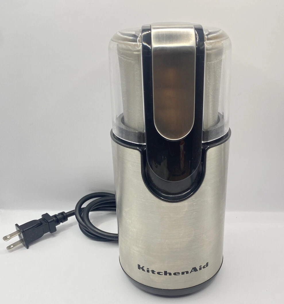 KitchenAid Blade Coffee Grinder Stainless 12 Cups Model BCG1110B Tested