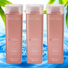 Acondicionador Tec Italy Lumina púrpura para cabello rubio y gris 10,1 oz - Paquete de 3