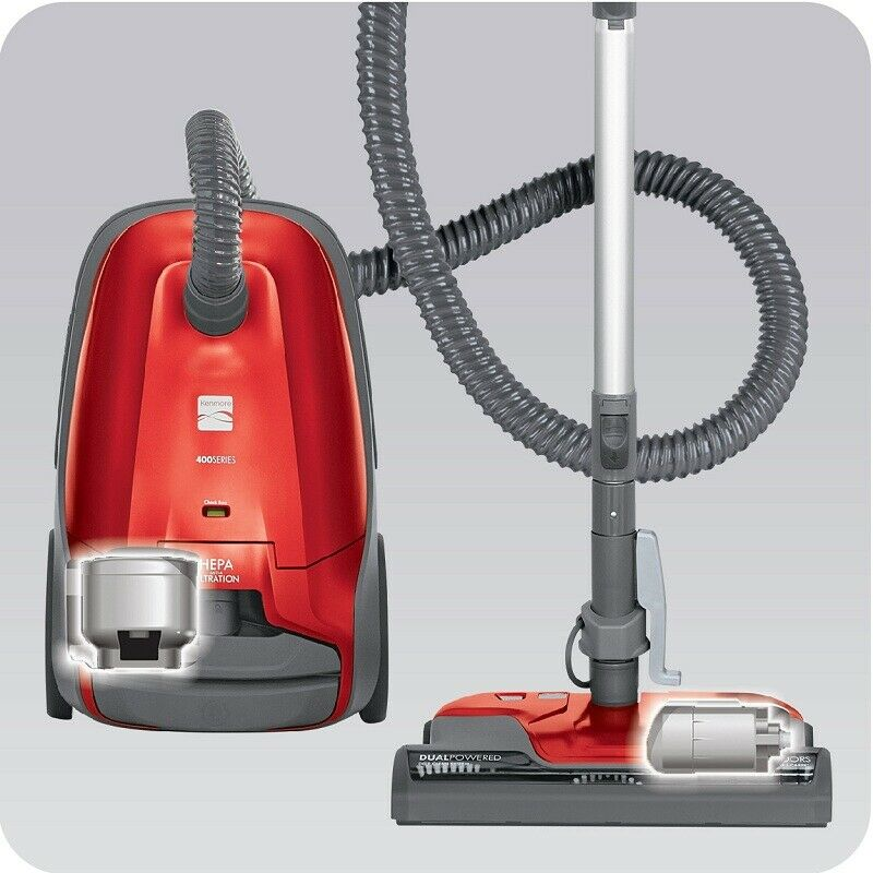 Canister vacuum cleaner