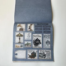 Vintage Scrapbook Paper 8x8 Matte Kraft 48 Sheets Old Fashioned Designs