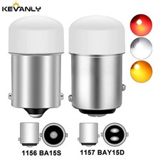 2pcs 1156 P21w Ba15s Led Car Signal Bulbs 12v High Brightness Daytime Running