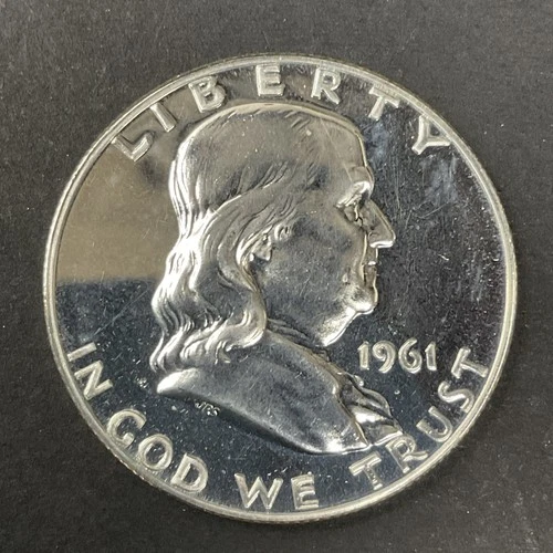 1961 Proof Franklin Half Dollar 90% Silver