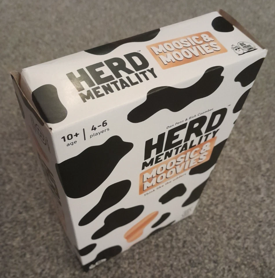 Herd Mentality Moosic & Moovies Party Quiz Question Family Card Game 4-6plyr 10+ - Image 4 of 4