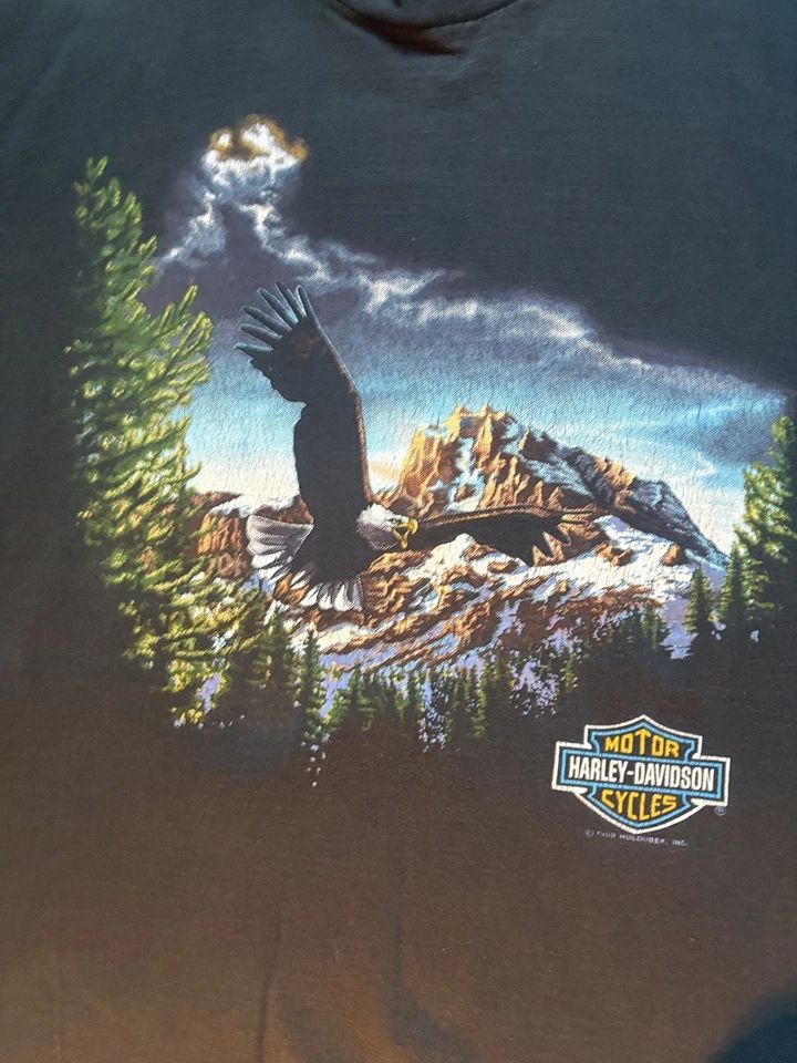 Camiseta Harley Davidson Vintage Eagle Foto 2 de 4