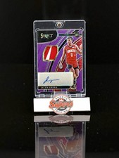2021-22 Select Jalen Green Rookie Jersey Auto Neon Purple Pulsar FOTL RC #10/10
