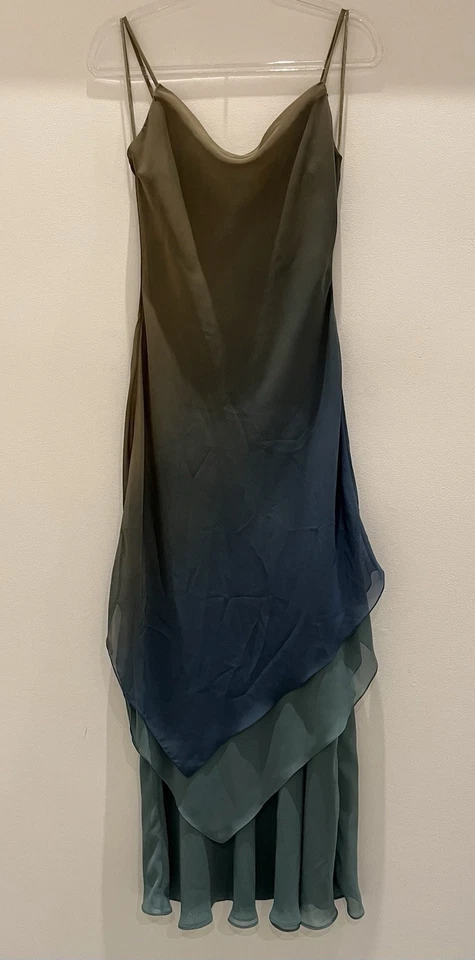 Sue Wong Layered Chiffon Dress Size 4 - Image 3 of 4