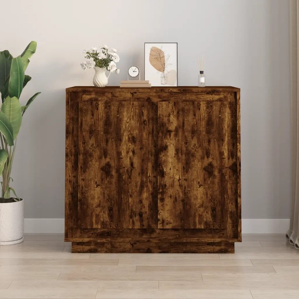 RäUchereiche Sideboard 80 X 34 X 75 Cm Holzwerkstoff Kommode-image
