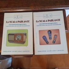 2 Numeri della Rivista La Scala parlante Collezionismo Radio d'epoca AIRE