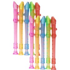 15 Pcs Toddler Musical Instruments Toy Trumpet for Kids Children Recorder Flute