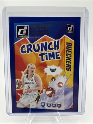 2025 Panini Donruss WNBA - Crunch Time Paige Bueckers #19 Press Proof Blue (RC)