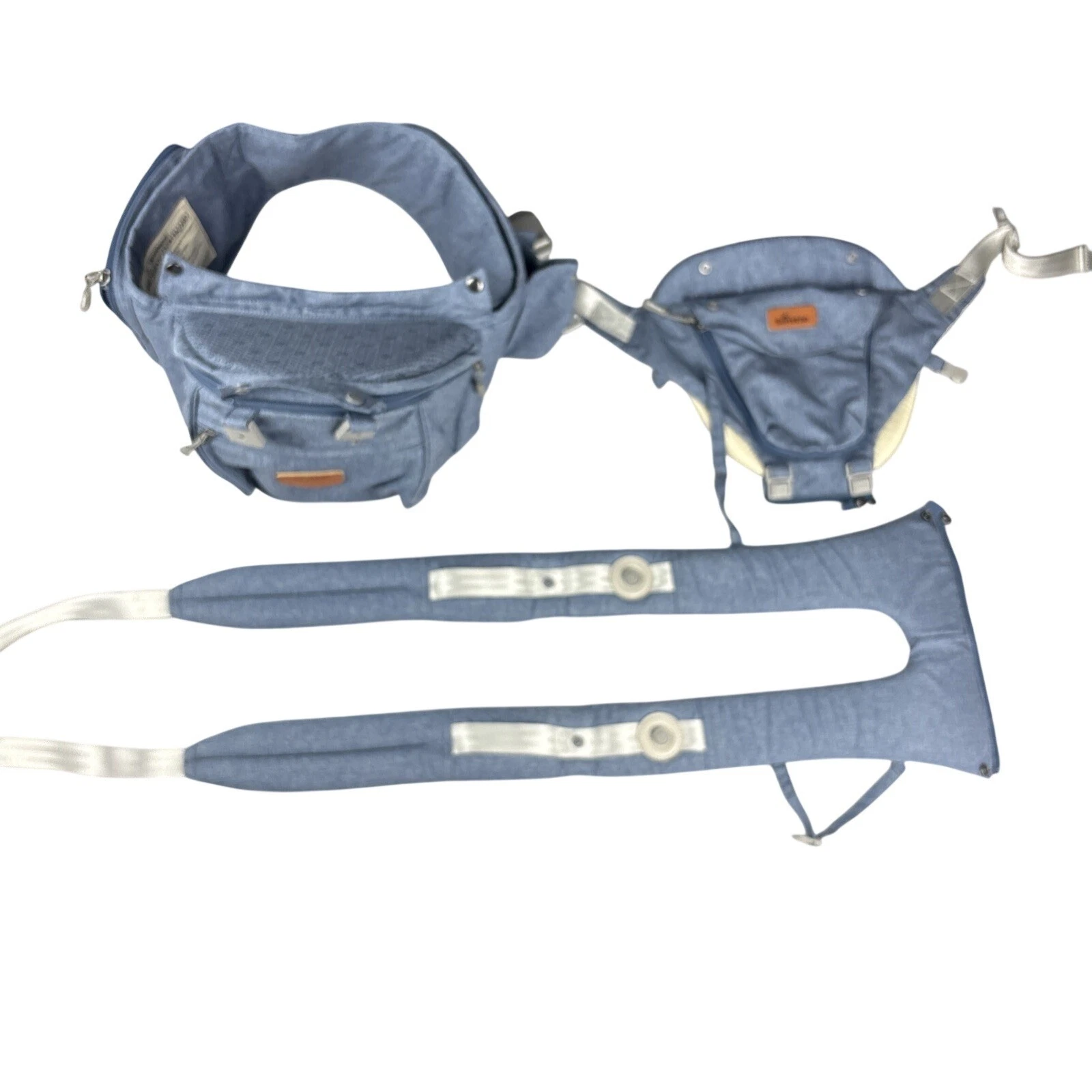 6-in-1 Ways Baby Carrier with Hip Seat and Lumbar Support, Newborn to Toddler