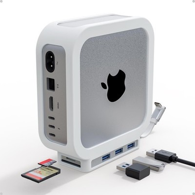 5 in 1 Docking Station Compatible with Mac mini M4 / Mac mini M4 Pro, Premium...