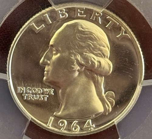 1964 25C PCGS PR68 - Picture 3 of 3