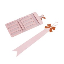 Kids Hair Accessory Box PU Leather Hair Decorations Storage Bag Headwear Holder
