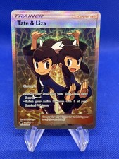 2018 Pokemon Sun & Moon Celestial Storm Tate & Liza 166/168 Full Art Ultra Rare on eBay