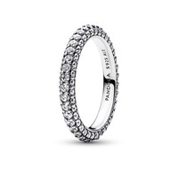 Pandora 192627C01 Ring Damen Timeless Einreihiger Pavé Zirkonia Silber Gr. 58